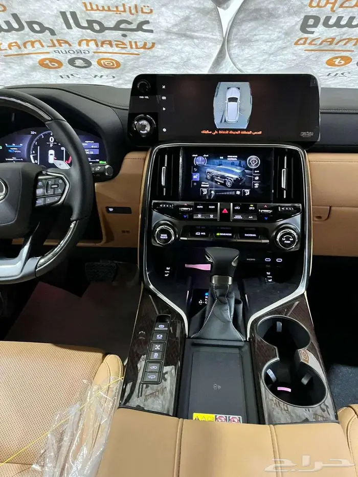 لكزس LX600 BB بنزين موديل 2025 سعودي ابيض داخلي جملي 12