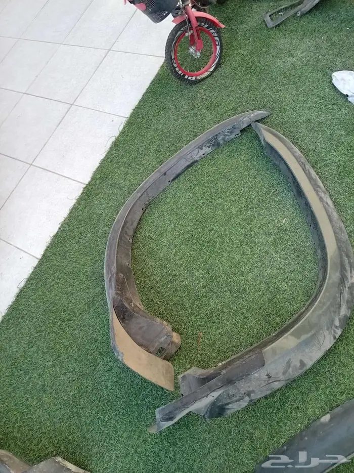 فيابر نيسان سفاري جسر صدام خلفي ألمنيوم 11