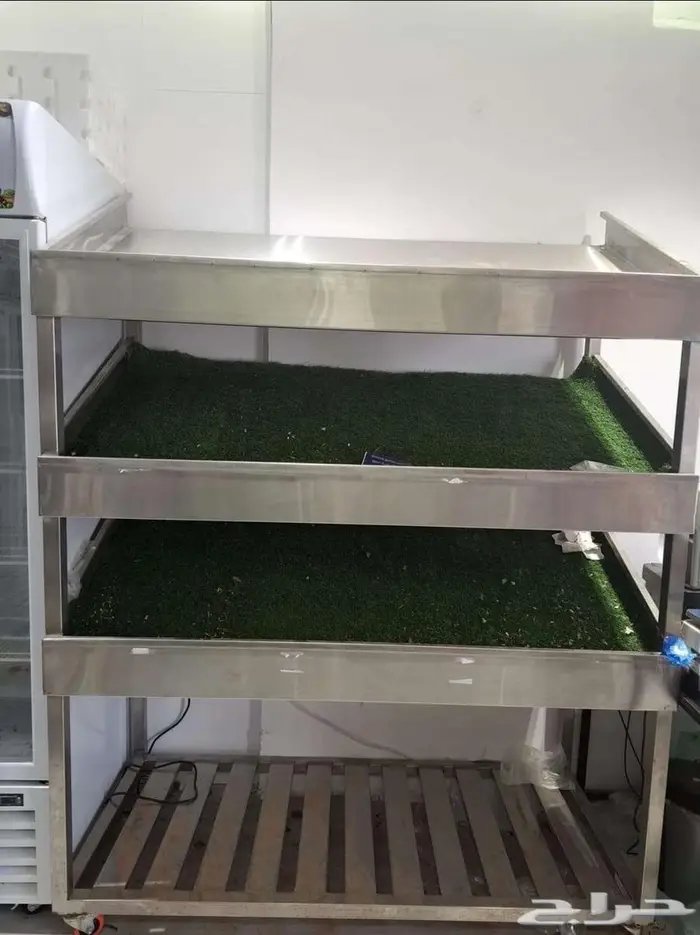 رف خضار مائل استيل تايوان اصلي 304 0