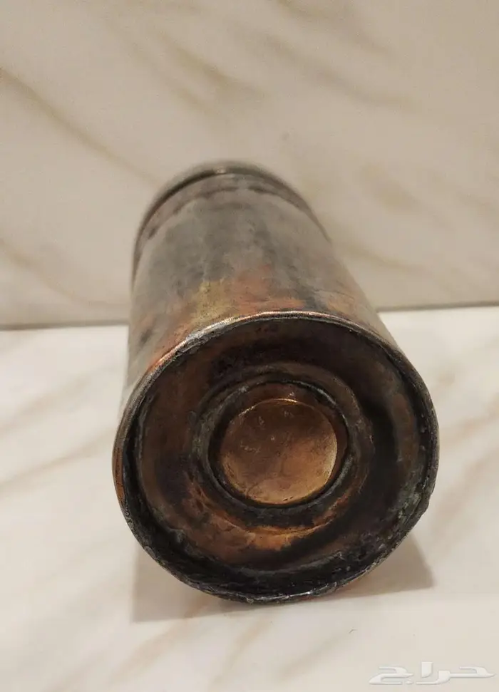 شت فناجيل شمالي قهوه نحاس أحمر منقوش شغل يد 3