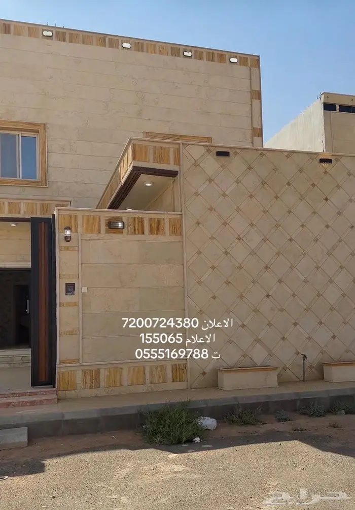 للبيع بالمدائن فله دورين شغل فاخر 0