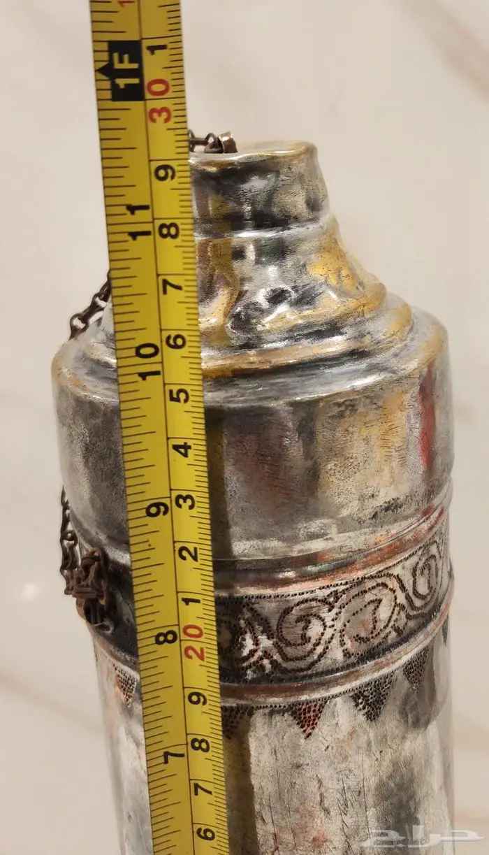 شت فناجيل شمالي قهوه نحاس أحمر منقوش شغل يد 1