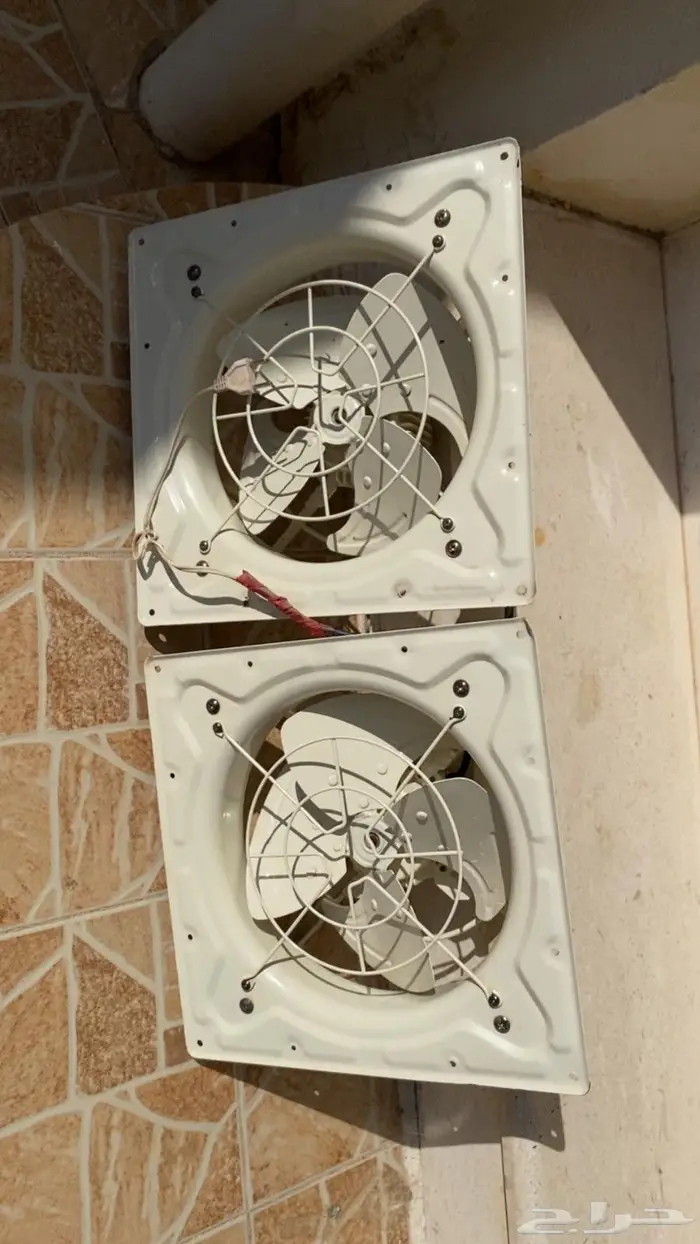 مراوح سقف سانيو و شفاط حديد 5