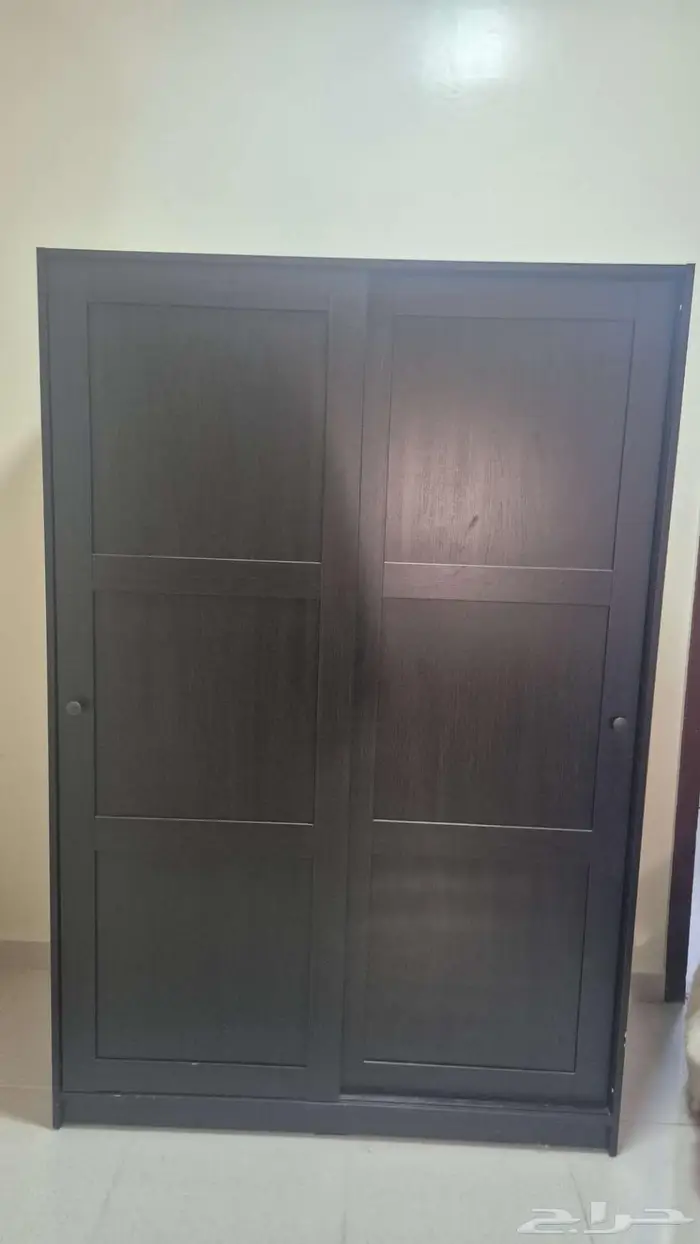 خزانة ملابس إيكيا لون أسود   120 55 169 سم 2