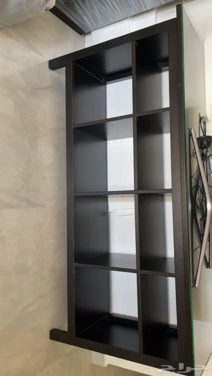 مجموعة طاولة تلفاز وطاولة قهوة وطاولة خدمات ودولاب قهوة نفس 3