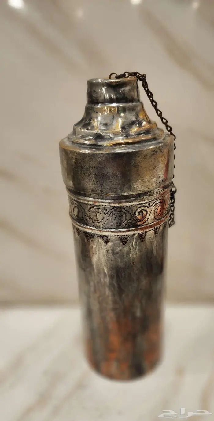 شت فناجيل شمالي قهوه نحاس أحمر منقوش شغل يد 4