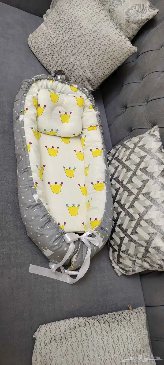 مهد أطفال جديد مغلف مرتبةحاضنة أطفال مغلفه يوجد كميات 2