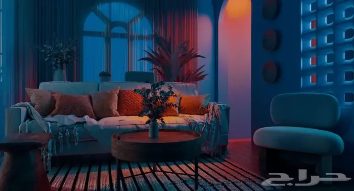 مصمم ثري دي 3d ديكور مكاتب مطاعم كافيهات 31