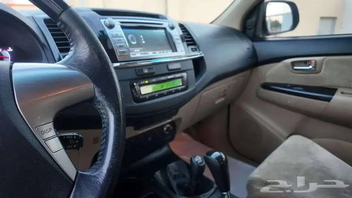 تايوتا فورتشنر 2014 ابيض 6 سلندر دبل 8