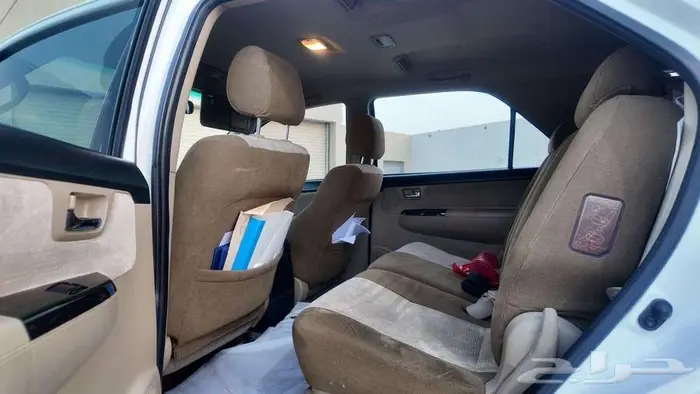 تايوتا فورتشنر 2014 ابيض 6 سلندر دبل 14