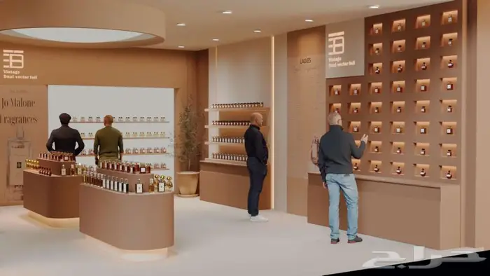 مصمم ثري دي 3d ديكور مكاتب مطاعم كافيهات 32