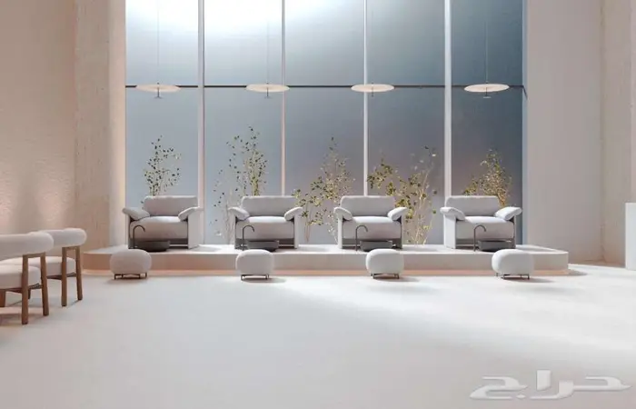 مصمم ثري دي 3d ديكور مكاتب مطاعم كافيهات 30