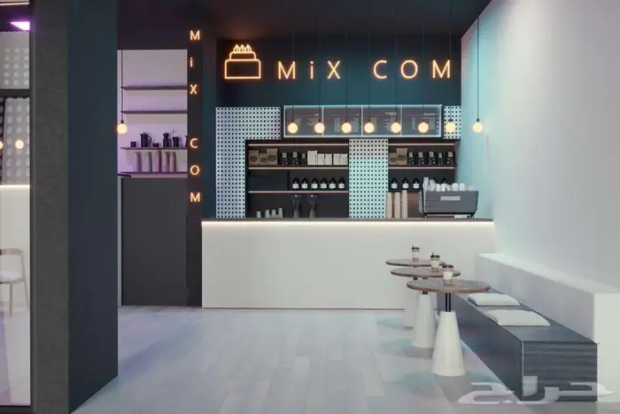 مصمم ثري دي 3d ديكور مكاتب مطاعم كافيهات 18