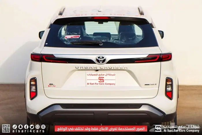تويوتا أوربان كروزر GL 2025 اقساط بنوك وشركات 10