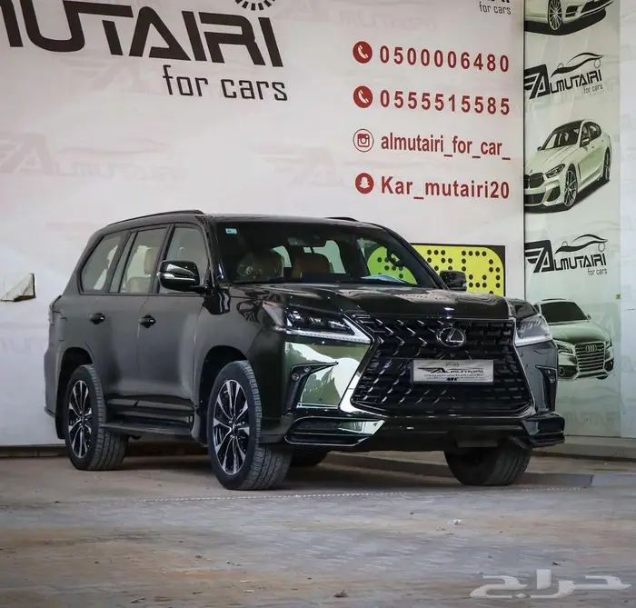 جيب لكزس بلاك دشن LX 570S موديل 2021 2