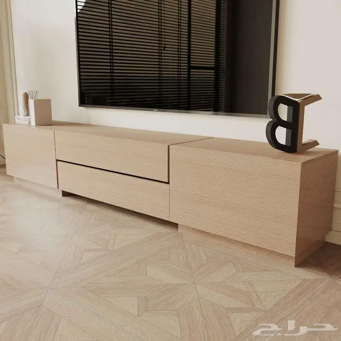 طاولة تلفاز يمكن اخذها مع الرف العلوي او بدون 4