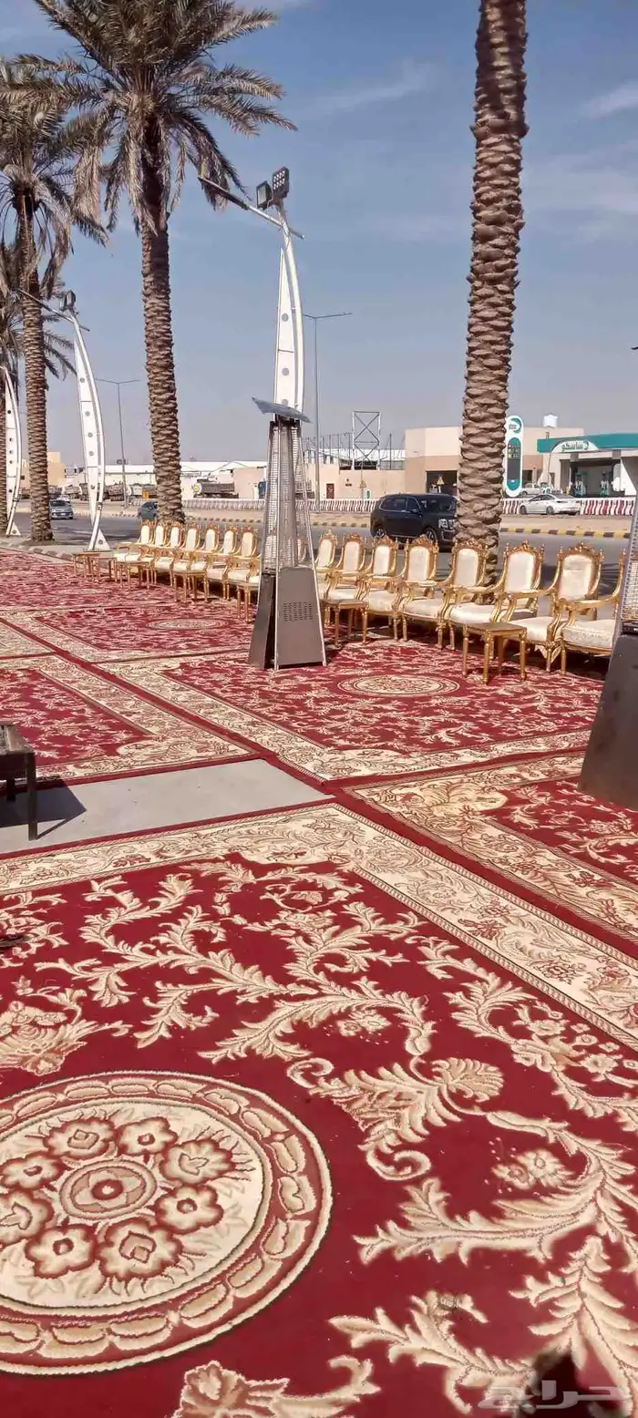 تأجير افخم الكراسي الكلاسيكي والمالكي وفرش جميع المقاسات 3