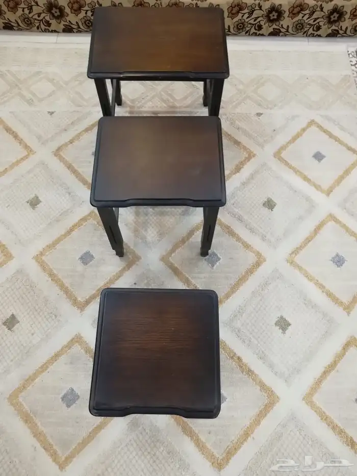 عدد 2 طقم طاولات تقديم 2