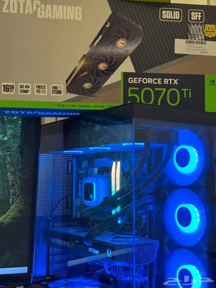 Rtx 5070ti PC almost new 7