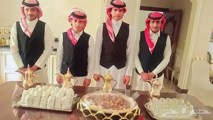 حفلات ومناسبات تقديم ضيافه صبابين وقهوجيين تاجير كراسي طاولا 9