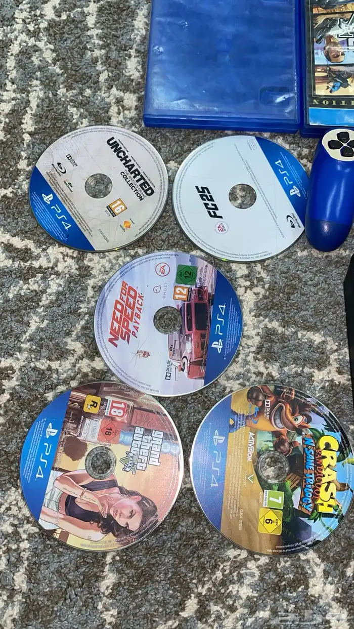 اشرطة سوني فور 0