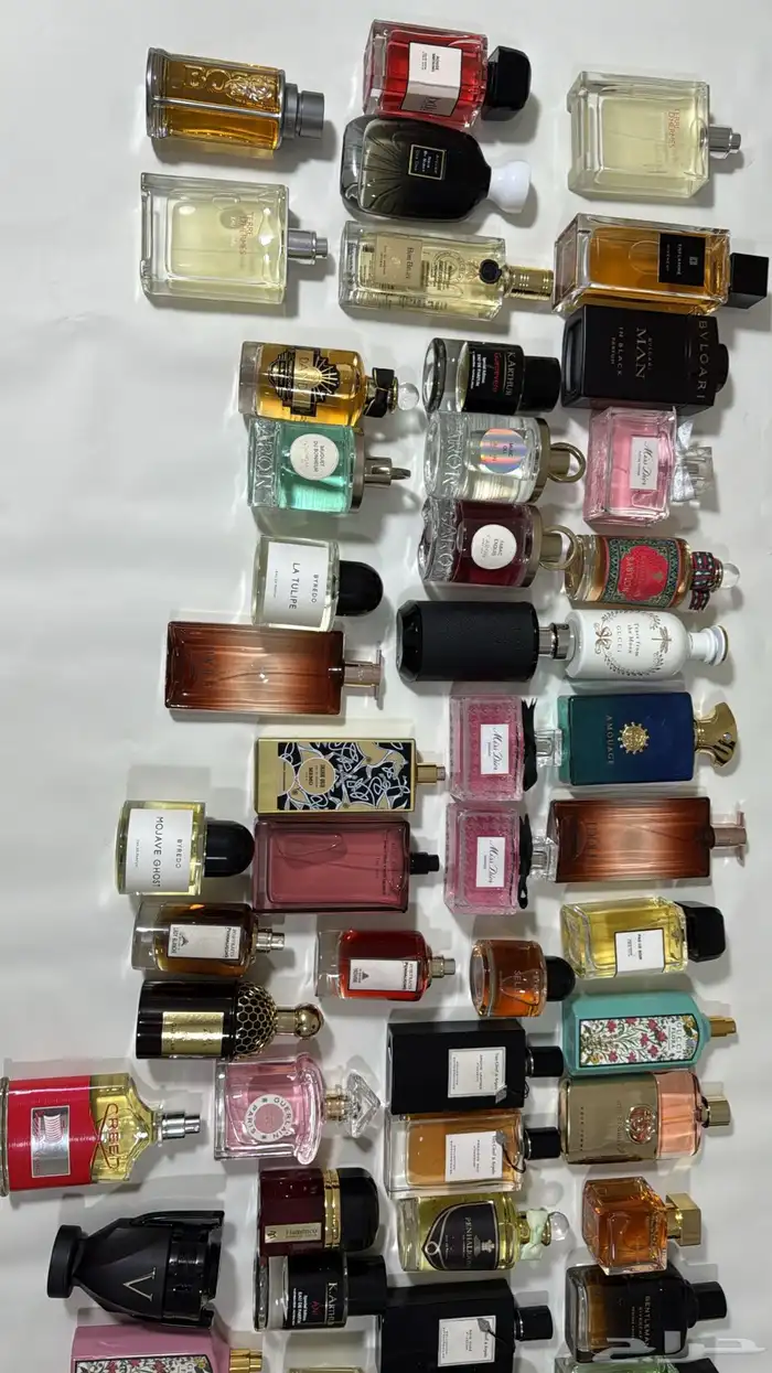 عطور اصليه بدون كراتين بربع القيمه 1