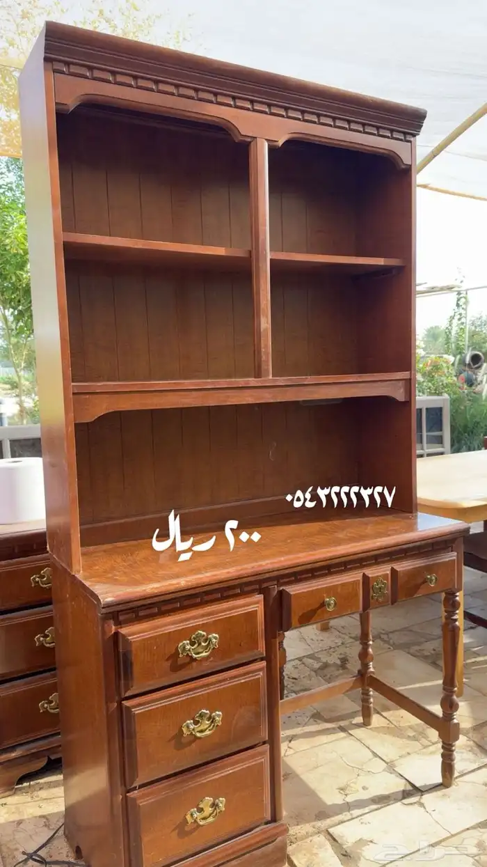 اصايص فخار سراميك طاولات خشب وكراسي خشب 17