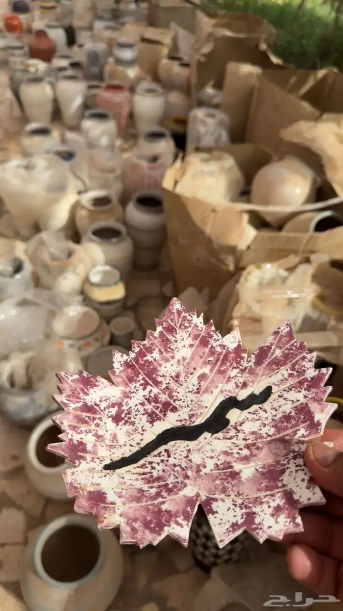 اصايص فخار سراميك طاولات خشب وكراسي خشب 10