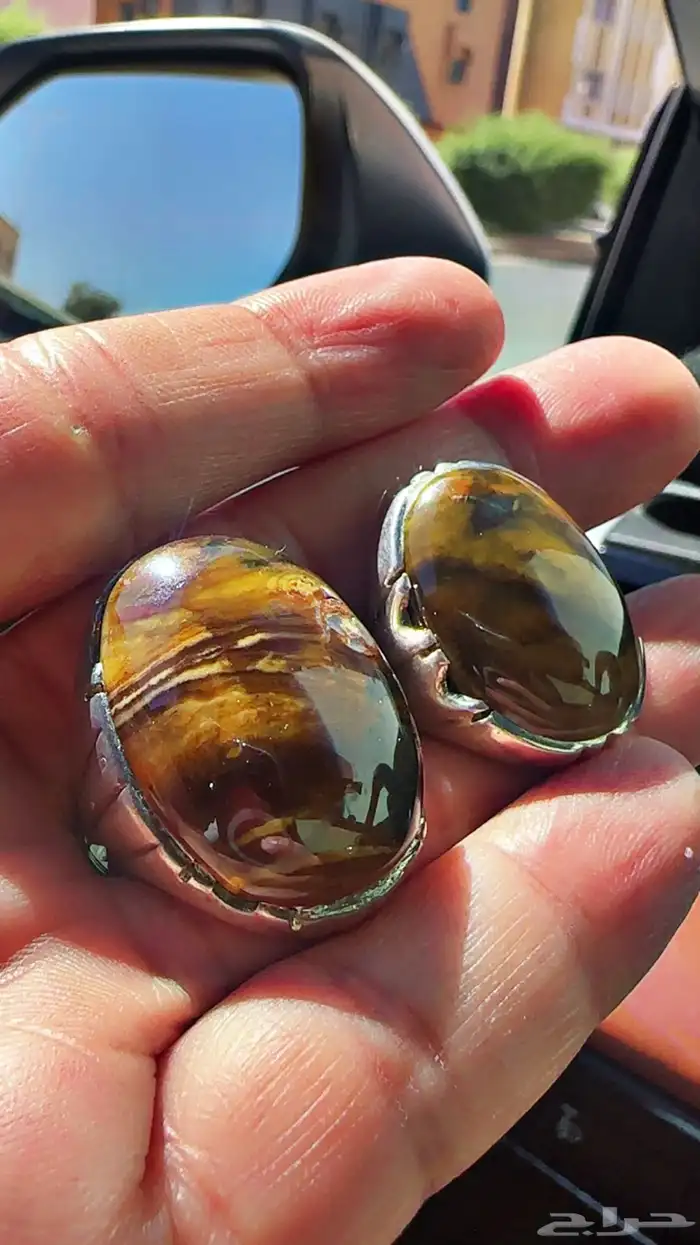 خواتم عقيق 4