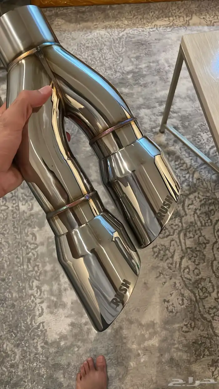 مخارج شكمان rush اصلية ستيل 3 انش 1