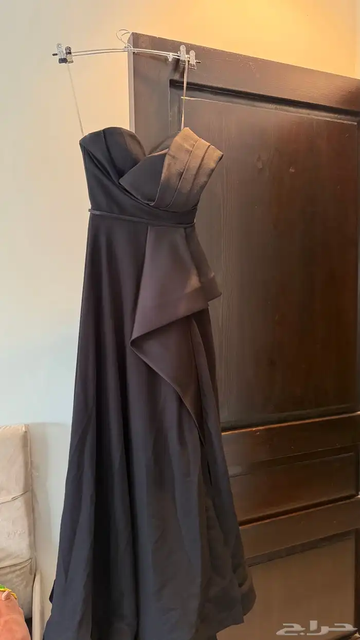 فستان زواج اسود منفوش 2