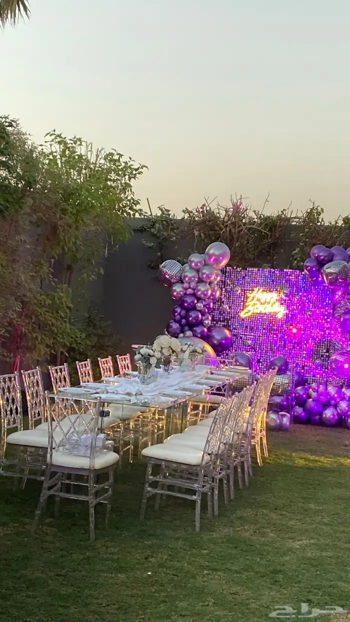 الترتر لتنسيق المناسبات والأعياد الميلاد 0