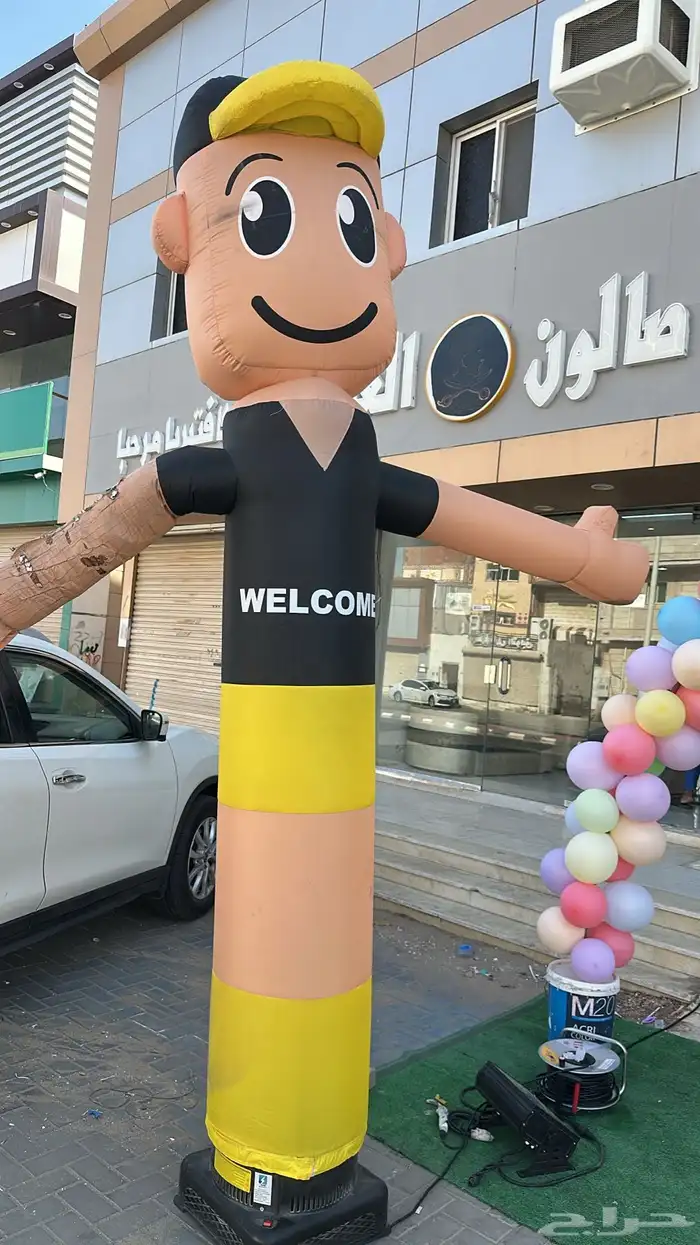 مهرج افتتاح بالون حق الافتتاح دخول للايجار مهرج بالون محل 2