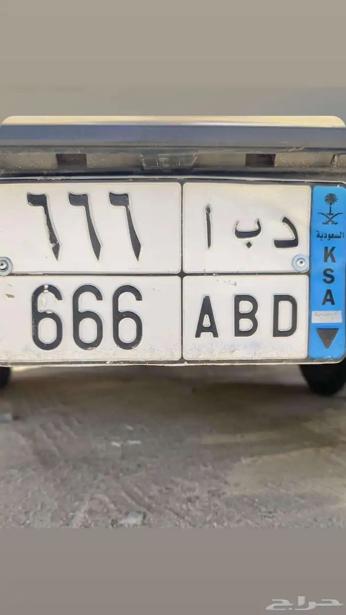 لوحة مميزة للبيع مكرر 666 0
