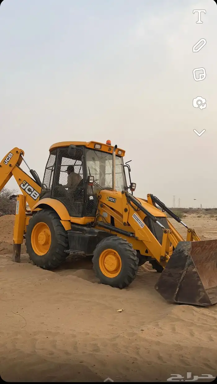 جي سي بي للبيع موديل 2008 0