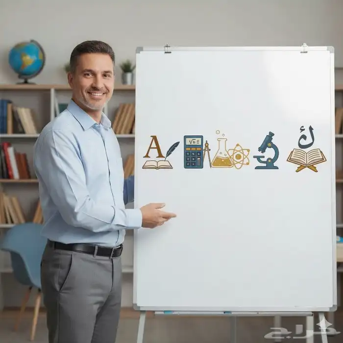 معلم يقدم تدريس حقيبة كاملة لكل المواد   لجميع المراحل 0