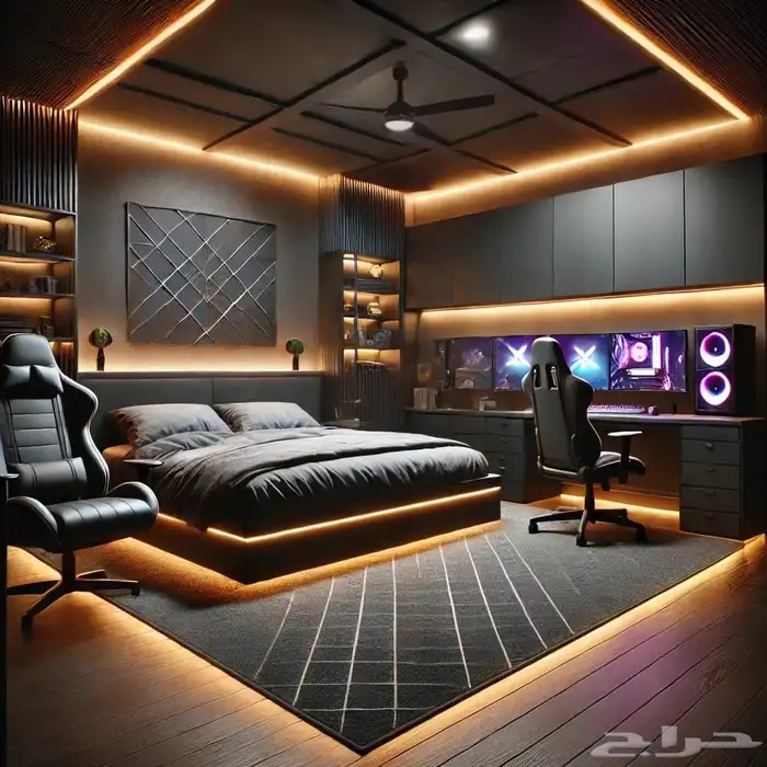 تصميم واجهات و غرف بشكل مميز 8