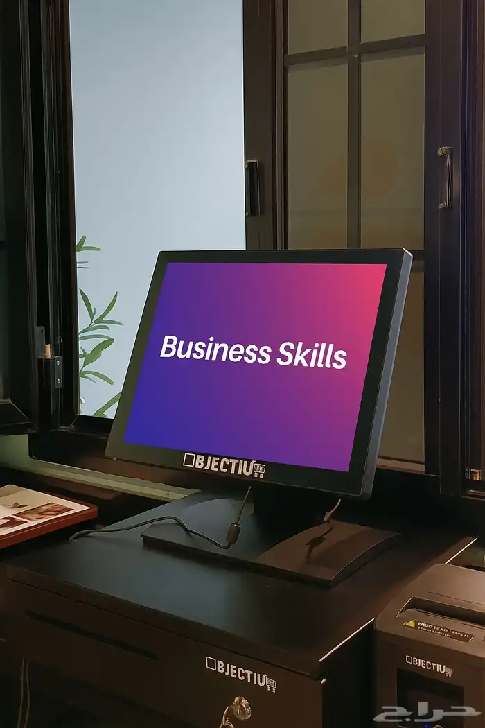 جهاز كاشير متكامل مربوط مغسلة مطاعم ومقاهي تمور ورد هدايا تم 0