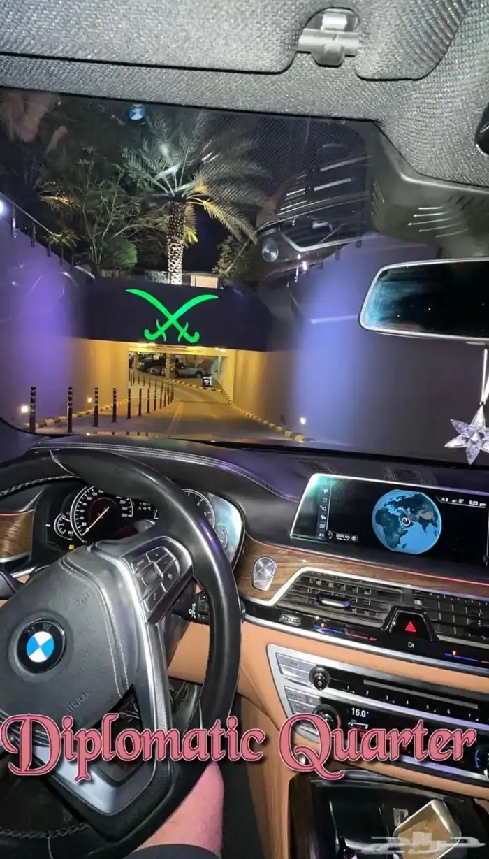 BMW 2016 حجم 740li فل كامل موصفات خاصه 6