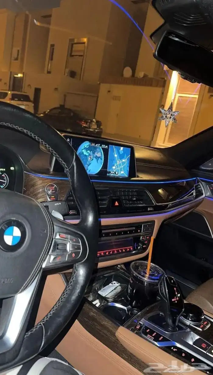 BMW 2016 حجم 740li فل كامل موصفات خاصه 5