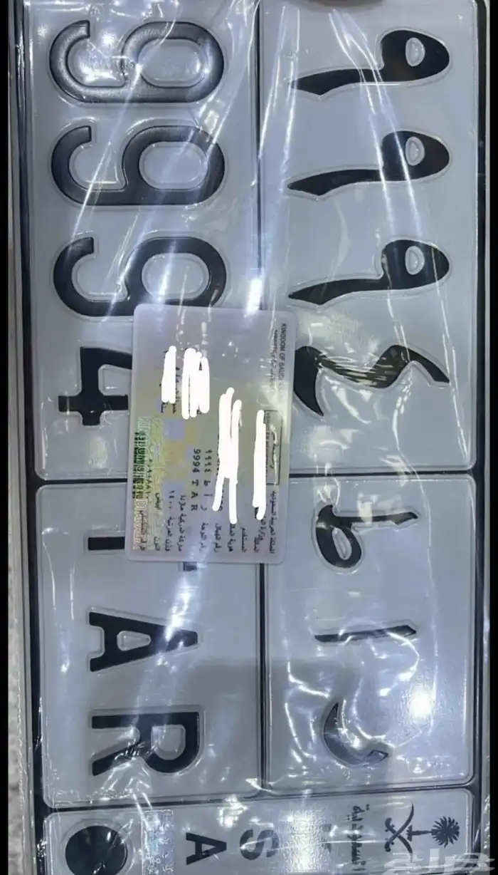 لوحة خصوصي على السوم ( ر أ ط - 9994 ) 1
