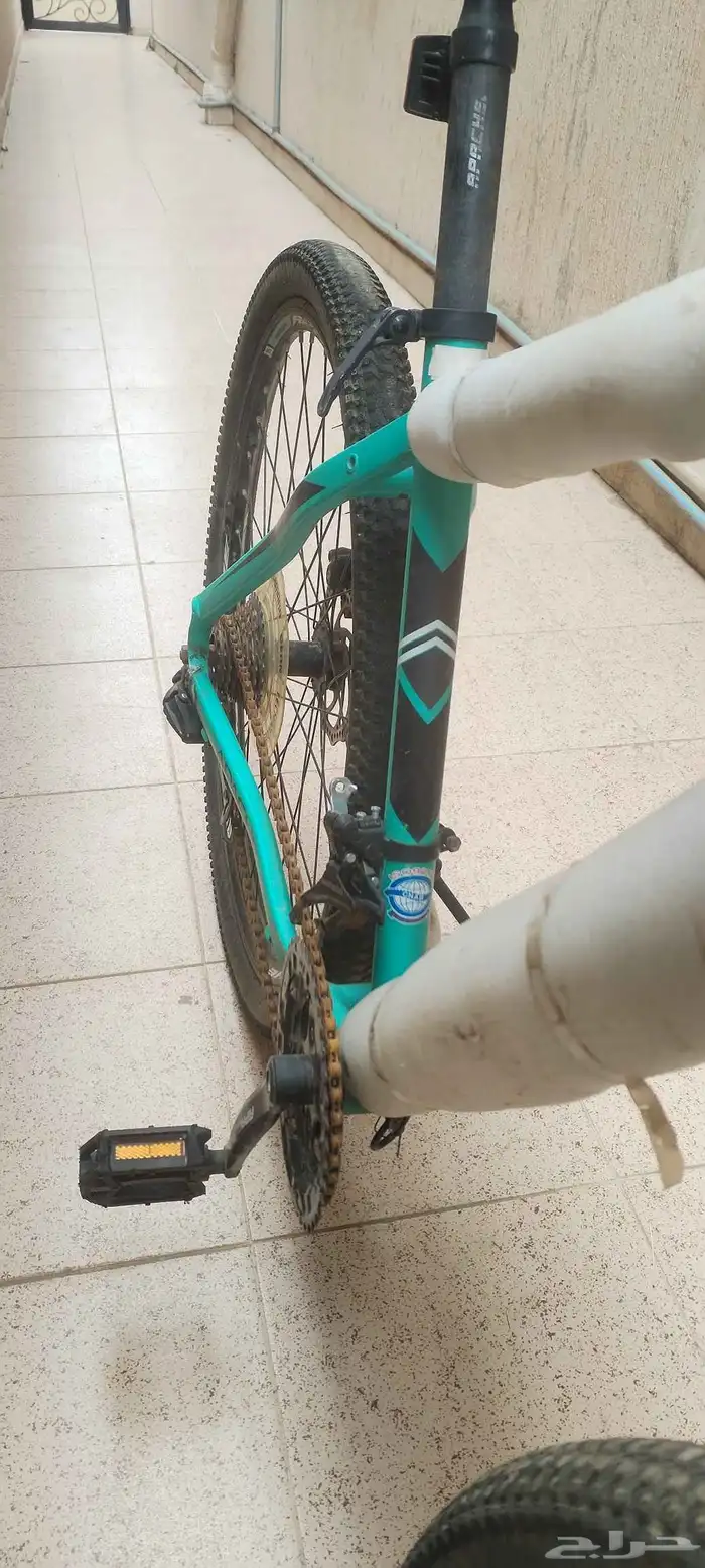 سلام عليكم ورحمة الله وبركاته سيكل رياضي مقاس 27.50 للبيع 8