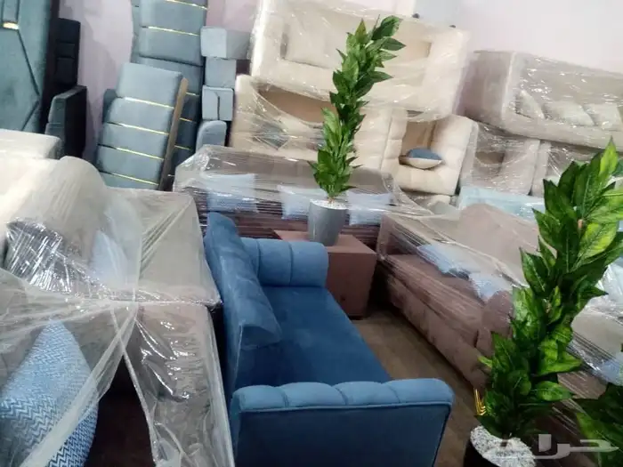 مجالس كنبات جاهزه مقاس 4في5زاويتين و باطرمه جاهز مقاس 4في5زا 31