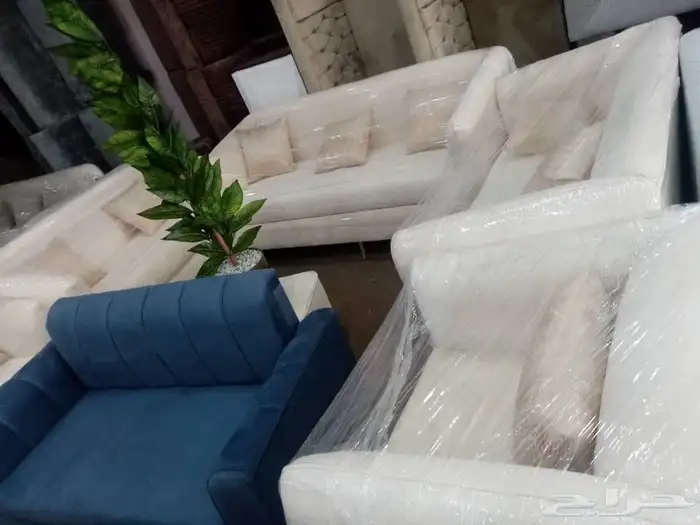 مجالس كنبات جاهزه مقاس 4في5زاويتين و باطرمه جاهز مقاس 4في5زا 33