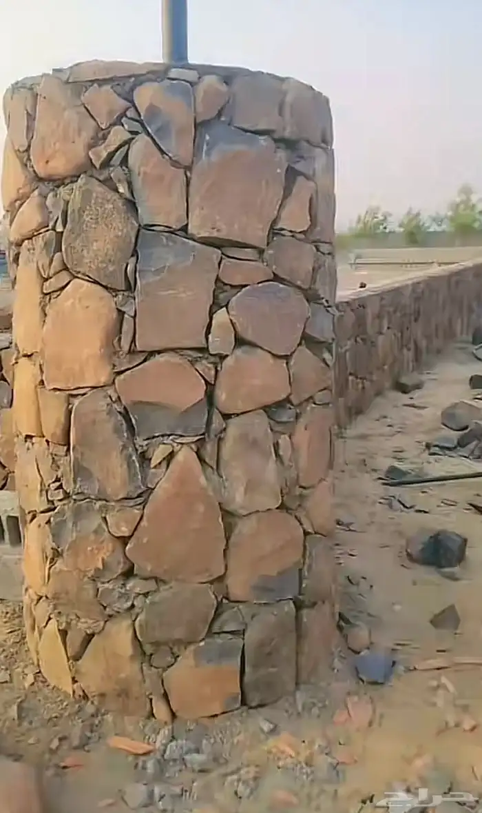 بنا جميع انواع الحجر الطبيعي 0