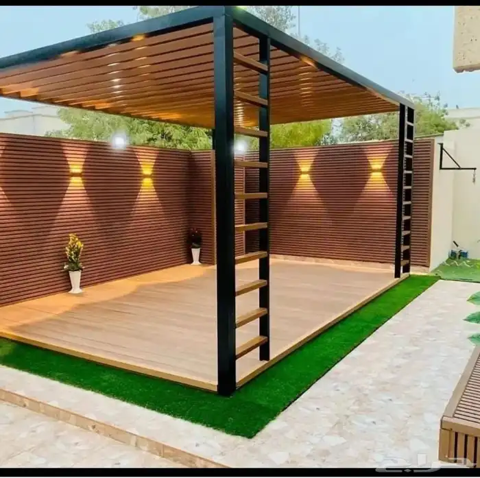 جلسات برجولات مظلات سواتر ديكورات 0