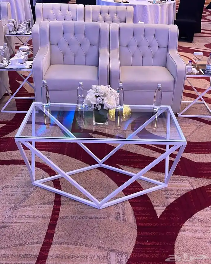 تأجير كنب طاولات طعام مكيفات زوالي جلسات خارجية الرياض 0