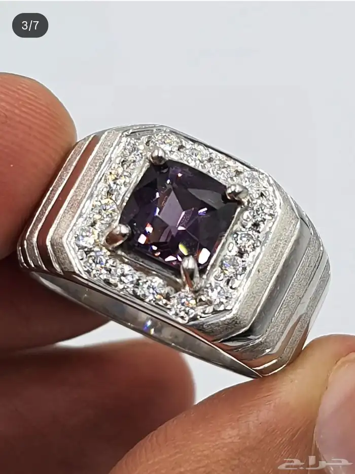 خاتم حجر الاسبينال السيرلانكي 1