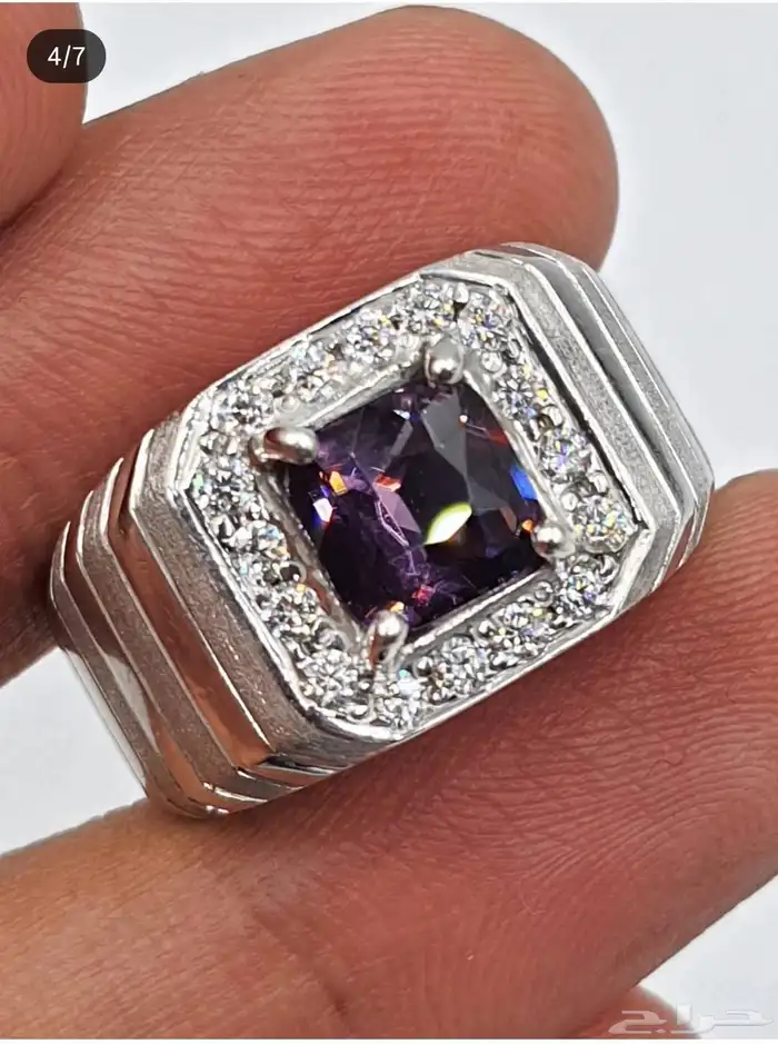 خاتم حجر الاسبينال السيرلانكي 3