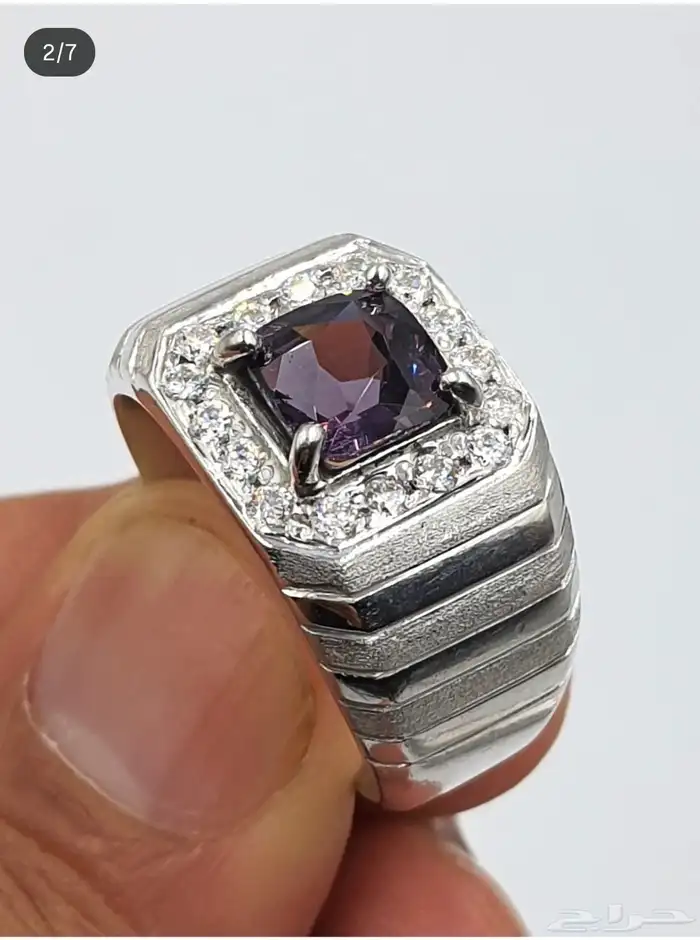 خاتم حجر الاسبينال السيرلانكي 2